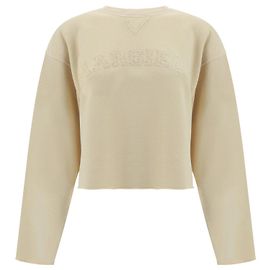 Maison Martin Margiela Sudadera de algodón con logo Maison Margiela Amarillo