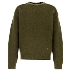 Burberry-Burberry Wool And Cashmere Sweater-Green