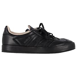 Autre Marque-Adidas Gazelle Indoor Low-Top Trainers in Black Leather-Black