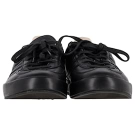 Autre Marque-Adidas Gazelle Indoor Low-Top Trainers in Black Leather-Black