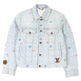 Louis Vuitton Monogram Denim Jacket Indigo Blue Other