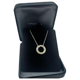 Collana Tiffany & Co in oro 18k e platino con diamanti Altro