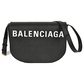 Balenciaga-Balenciaga Ville Day Shoulder Bag-Black
