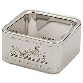 Hermès Hermes Bolduc Schalring Silber