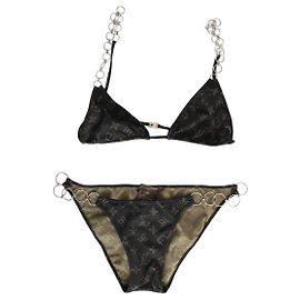 Louis Vuitton Brauner Badeanzug Braun
