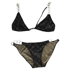 Louis Vuitton Brauner Badeanzug Braun