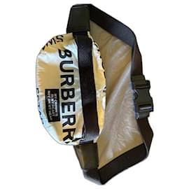 Burberry-Burberry belt bag-Black,White