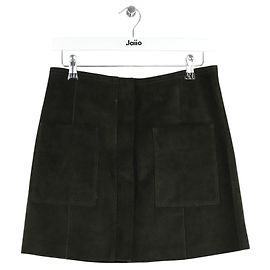 Isabel Marant Etoile Mini saia de camurça verde Verde