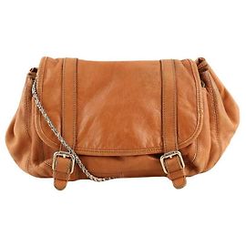 SéZane Bolsa de ombro de couro marrom Marrom