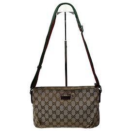 Borsa vintage Gucci monogramma beige Beige
