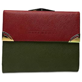 Givenchy-Vintage Givenchy Leather Wallet red-Red