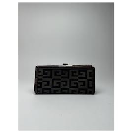 Givenchy-Vintage Givenchy Monogram Wallet-Black