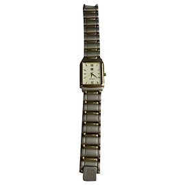 Givenchy Silberstahl Uhr Silber