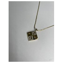 Givenchy-Givenchy Gold Steel Necklace-Golden