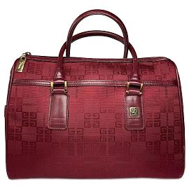 Bolso Boston mini vintage Givenchy burdeos Burdeos