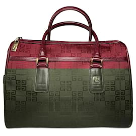 Givenchy-Vintage Givenchy Mini Boston bag burgundy-Dark red