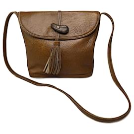 Sac en cuir Mombasa vintage Yves Saint Laurent marron Marron
