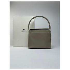 Givenchy-Vintage Givenchy Patent Leather 4G bag grey-Grey