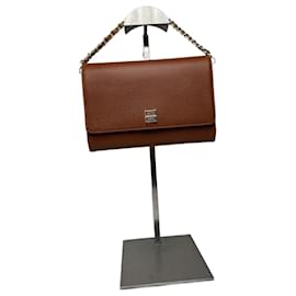 Givenchy-Vintage Givenchy 4G Leather bag brown-Brown