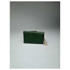 Givenchy-Vintage Givenchy Leather key holder green-Green