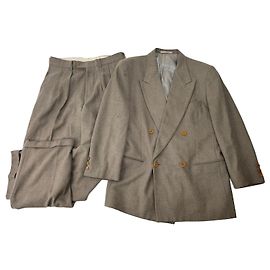 Giorgio Armani Vintage Armani Wool suit M Khaki