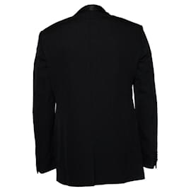 Givenchy-Givenchy, Scarf lapel blazer in black-Black