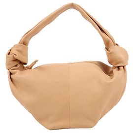 Borsa Mini Double Knot di BOTTEGA VENETA in beige Beige