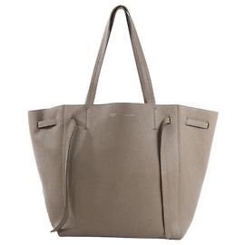 Céline Bolsa de ombro Tie Shoulder Hippo Phantom Small da CELINE em taupe Marrom