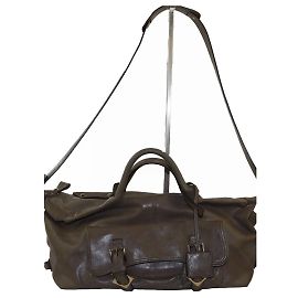 Autre Marque Liz Claiborne Brown Leather Handbag Brown
