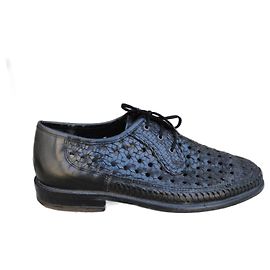 Autre Marque Remonte Shuh Circe 1970 Derbies Black Braided Leather Black