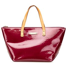 Louis Vuitton Monogram Vernis Rosso Bellevue PM Rosso