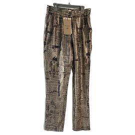 Isabel Marant Pour H&M Pantaloni in seta vintage Isabel Marant x H&M D'oro
