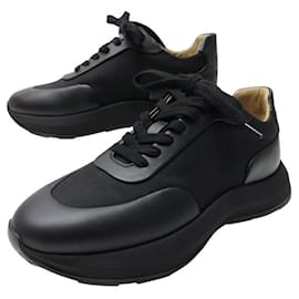 Hermès-NEW HERMES FAIRPLAY SNEAKERS BLACK H222912 39.5 SHOES-Black