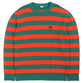 Suéter de lã e caxemira Anagram LOEWE M Verde