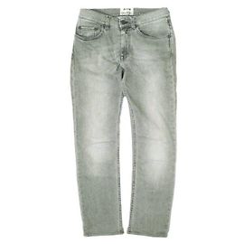 Acne Studios Ace Slate Baumwolljeans Grau