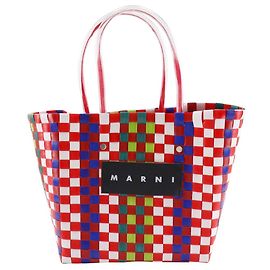 Autre Marque Marni Flower Café Picknick-Handtasche rot Rot