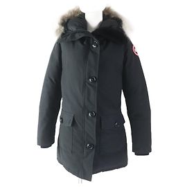 Canada Goose Bronte Parka Down Coat Black S Black