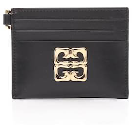 Givenchy-Givenchy 4G Liquid Card Holder-Black