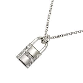 Hermès Collana con diamante e lucchetto Kelly Amulet Hermes Altro
