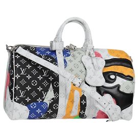 LOUIS VUITTON Monogram Keepall Bandouliere 45 Bolsa M23160 LV Auth 120342SM Multicor Monograma
