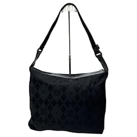 Givenchy-Vintage Givenchy Monogram Handbag black-Black