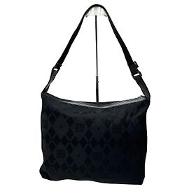 Vintage Givenchy Monogram Handtasche schwarz Schwarz