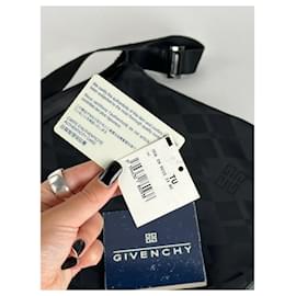 Givenchy-Vintage Givenchy Monogram Handbag black-Black