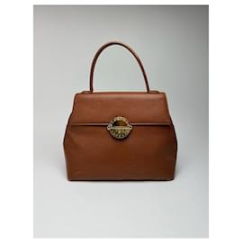 Givenchy-Vintage Givenchy Leather bag brown-Brown