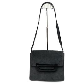 Bolsa de couro camurça vintage Gucci cinza Cinza