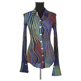 Thierry Mugler Camisa multicolor Multicolor