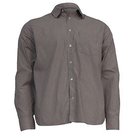 Autre Marque Camicia a maniche lunghe a righe Mr. P. in cotone beige Beige