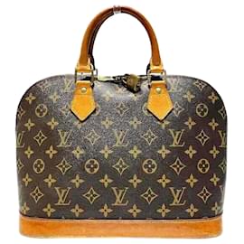 Louis Vuitton-Louis Vuitton Alma Monogram Handbag-Brown
