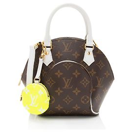 Sac à main Ellipse BB en toile Monogram LV Match de Louis Vuitton Marron