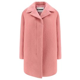 Jil Sander Wool Kaban Coat Pink